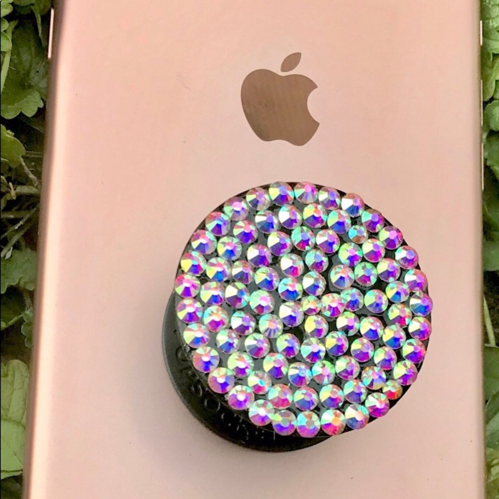 Swarovski Phone Grip Custom Ab Swarovski Crystals